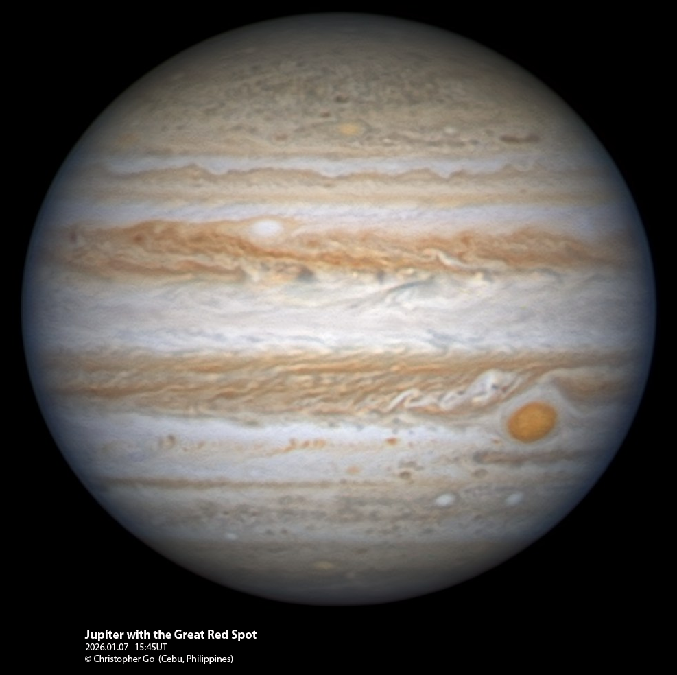 Jupiter with the Great Red Spot