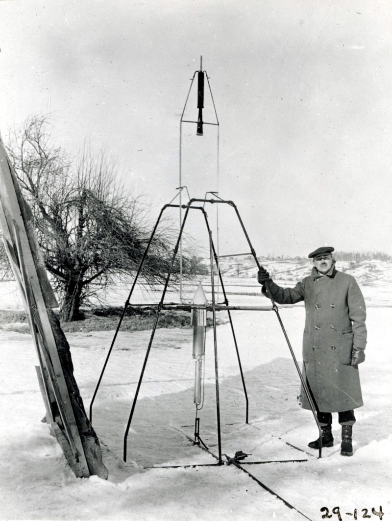 Robert Goddard and Nell