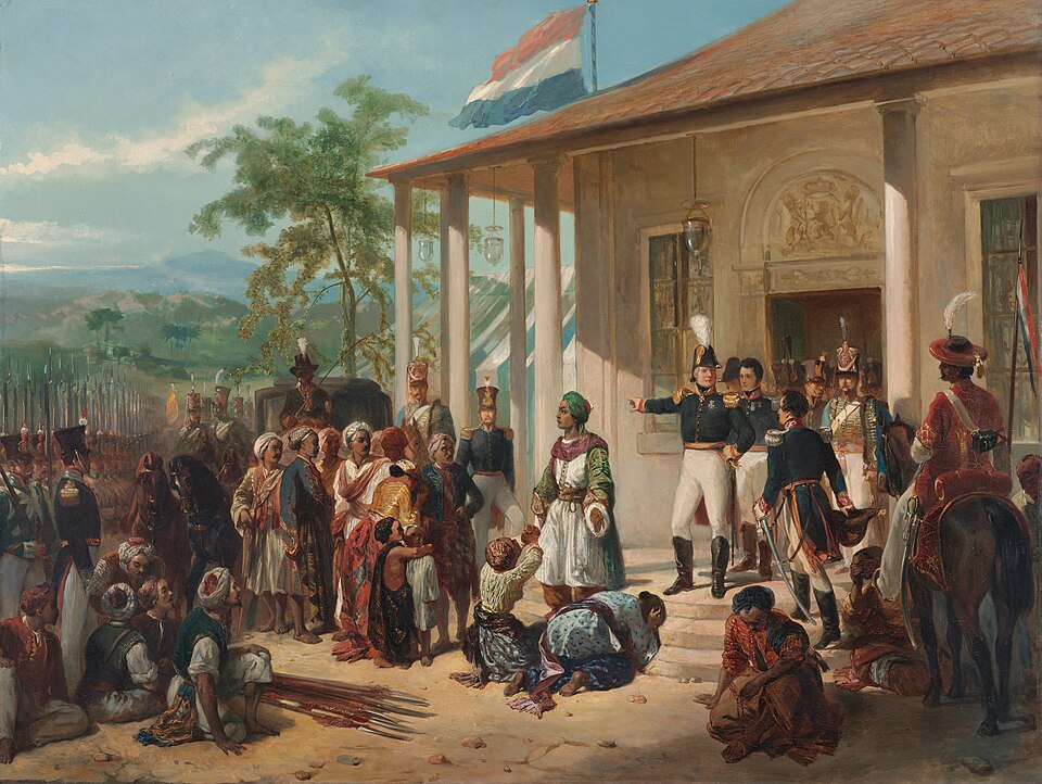 La Soumission du prince Dipo Negoro au général De Kock, Nicolaas Pieneman