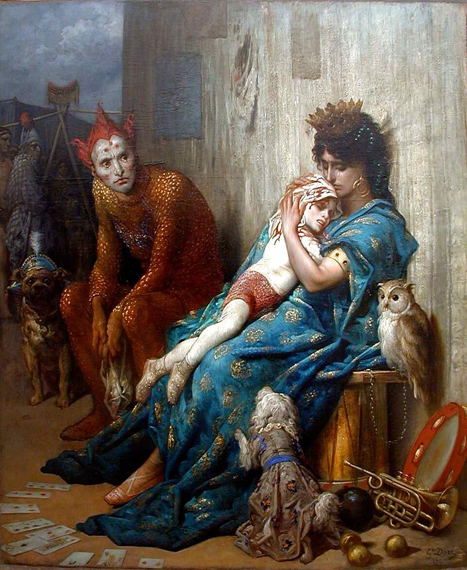 Les Saltimbanques, Gustave Doré