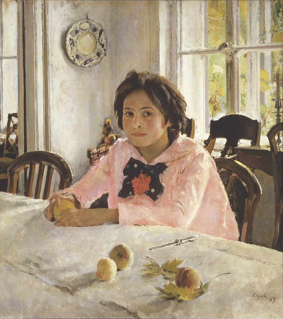 La Jeune Fille aux pêches, Valentin Serov
