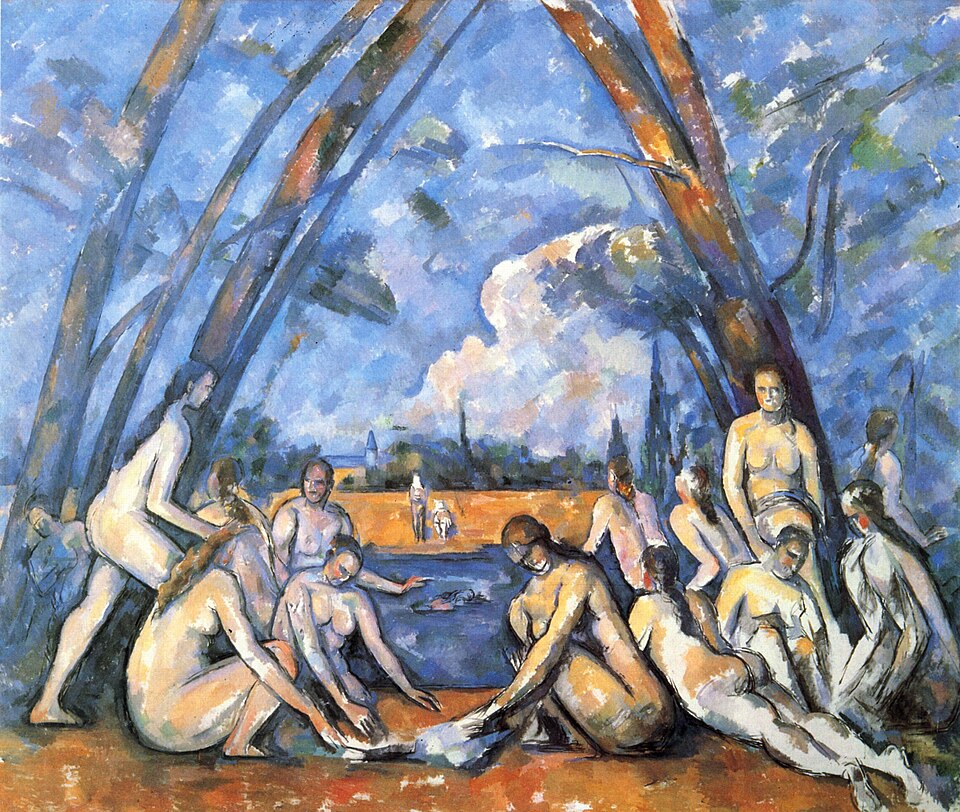 Les Grandes Baigneuses, Paul Cézanne