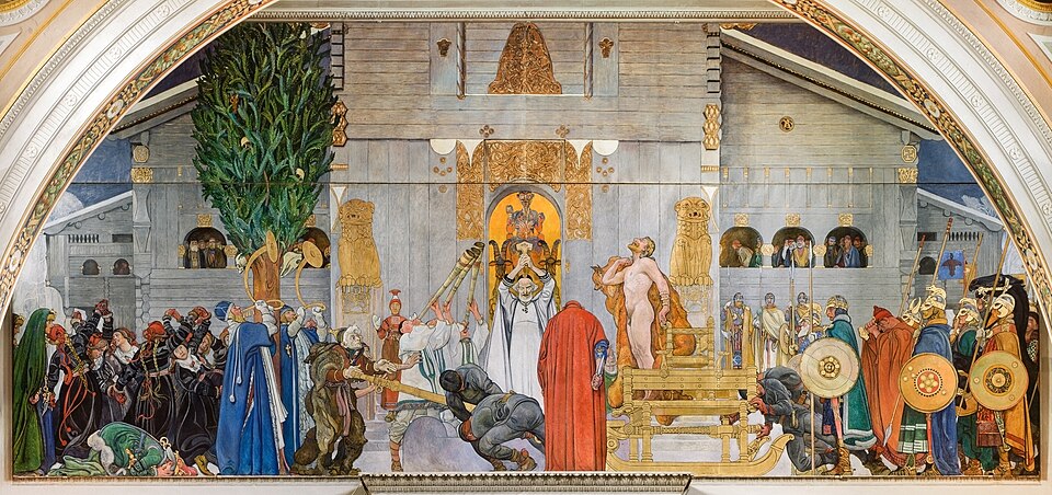 Midvinterblot, Carl Larsson