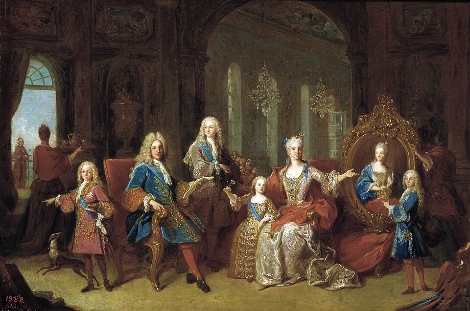La Famille de Philippe V, Jean Ranc