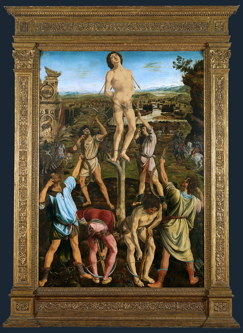 Le Martyre de saint Sébastien, Antonio Pollaiuolo