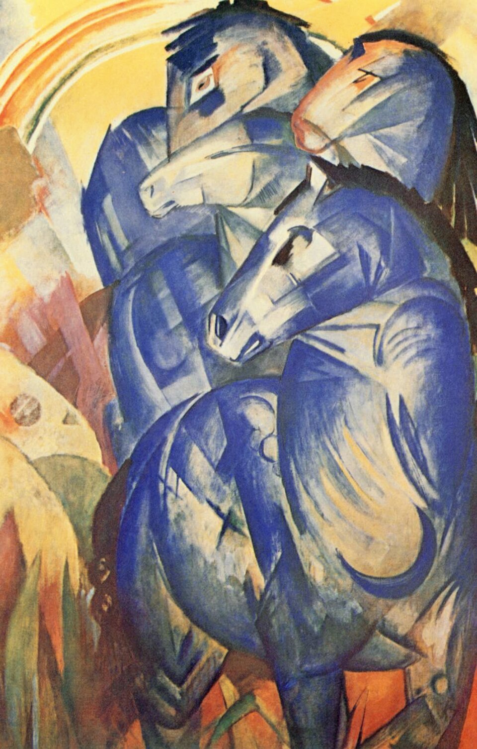 La Tour des chevaux bleus, Franz Marc
