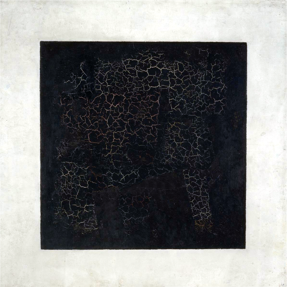 Carré noir sur fond blanc, Kasimir Malevitch