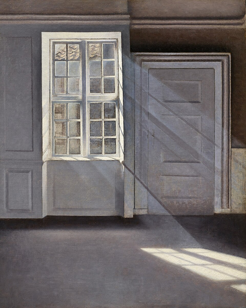Rayons de soleil, Vilhelm Hammershøi