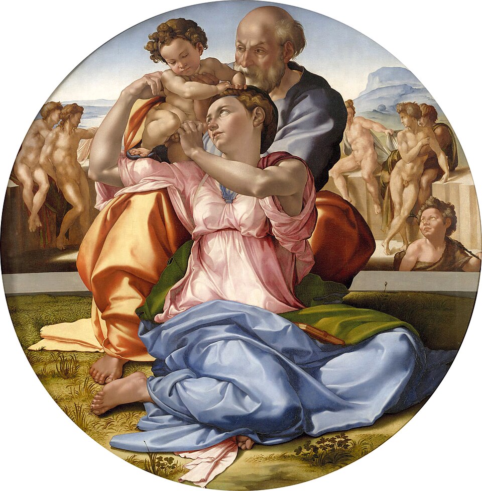 Tondo Doni, Michel-Ange Buronarroti