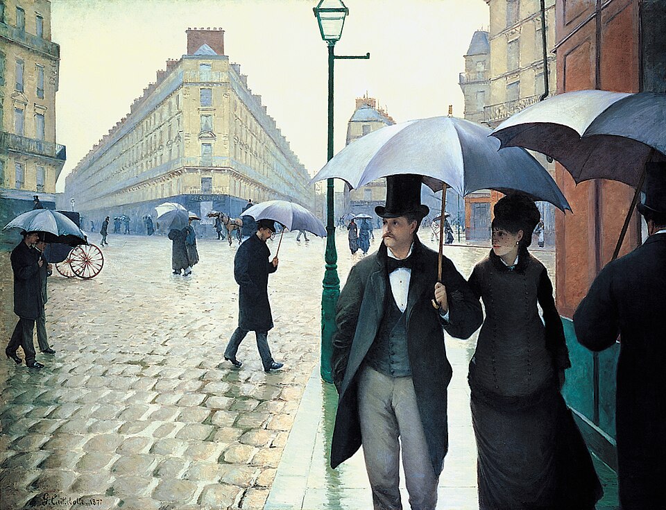 Rue de Paris, temps de pluie, Gustave Caillebotte