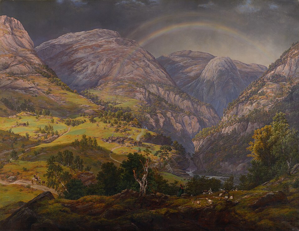 Vue de Stalheim, Johan Christian Dahl