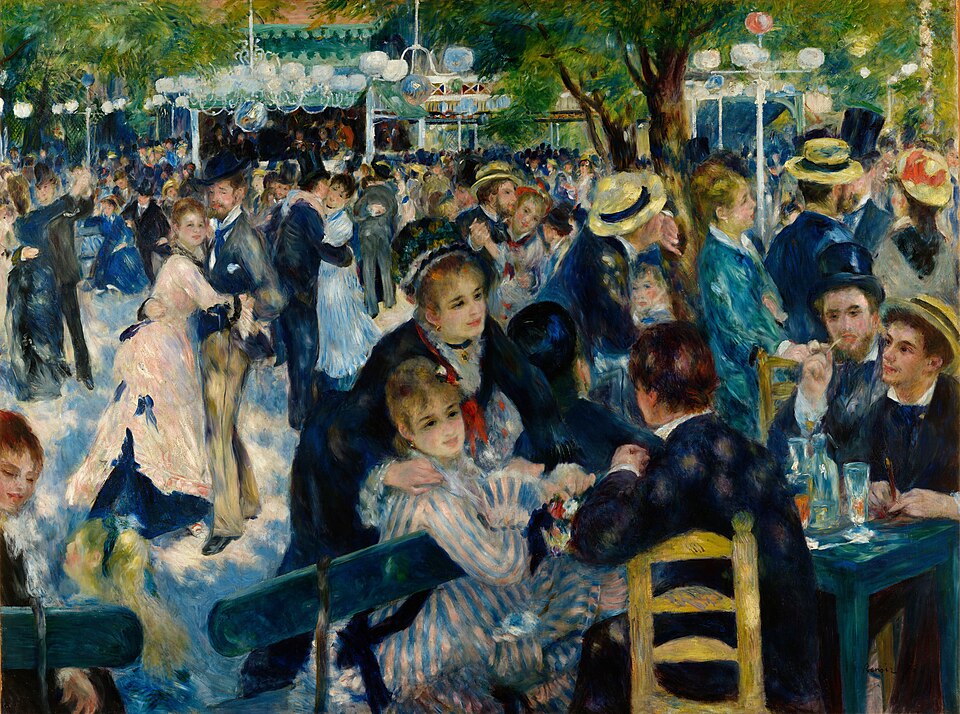 Bal du moulin de la Galette, Auguste Renoir