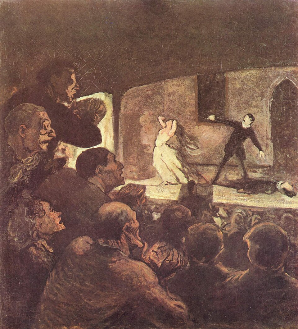 Le Mélodrame, Honoré Daumier