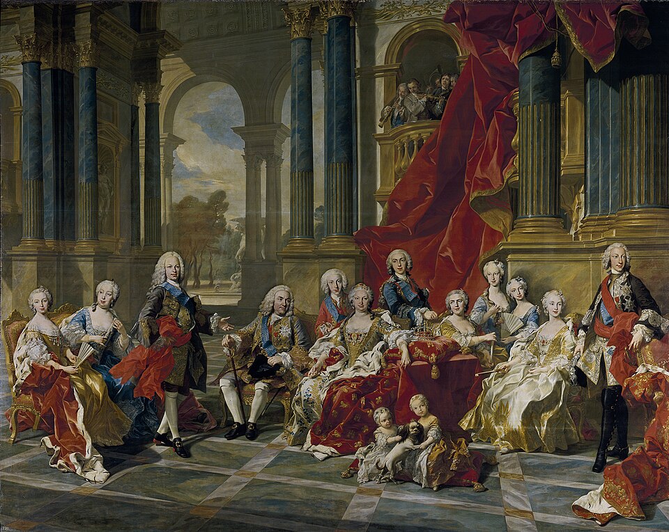 La Famille de Philippe V, Louis-Michel van Loo