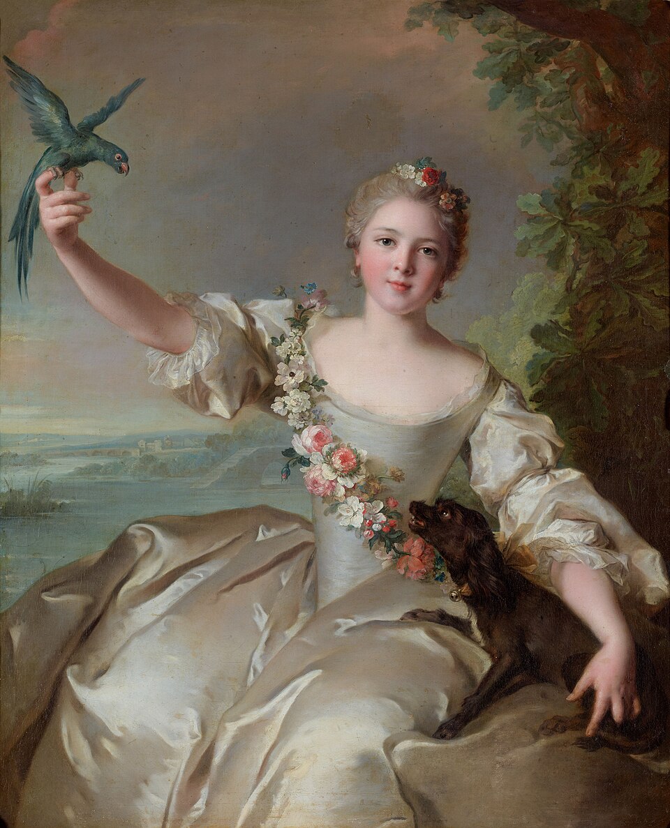Portrait de Françoise-Renée de Canisy, marquise d'Antin, Jean-Marc Nattier