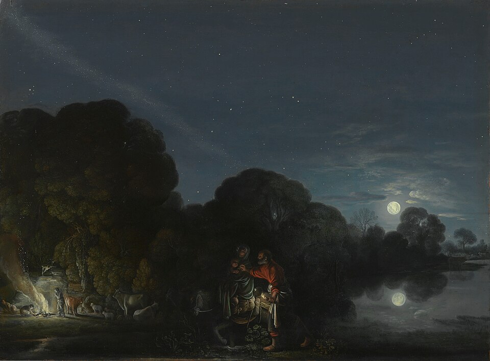 La Fuite en Égypte, Adam Elsheimer