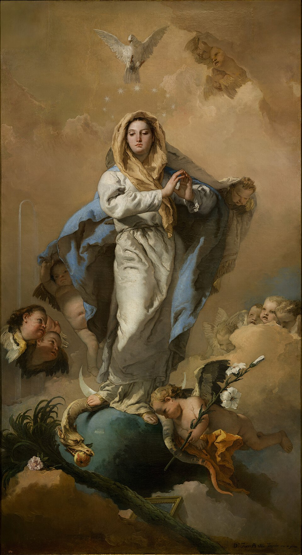 L'Immaculée Conception, Giambattista Tiepolo