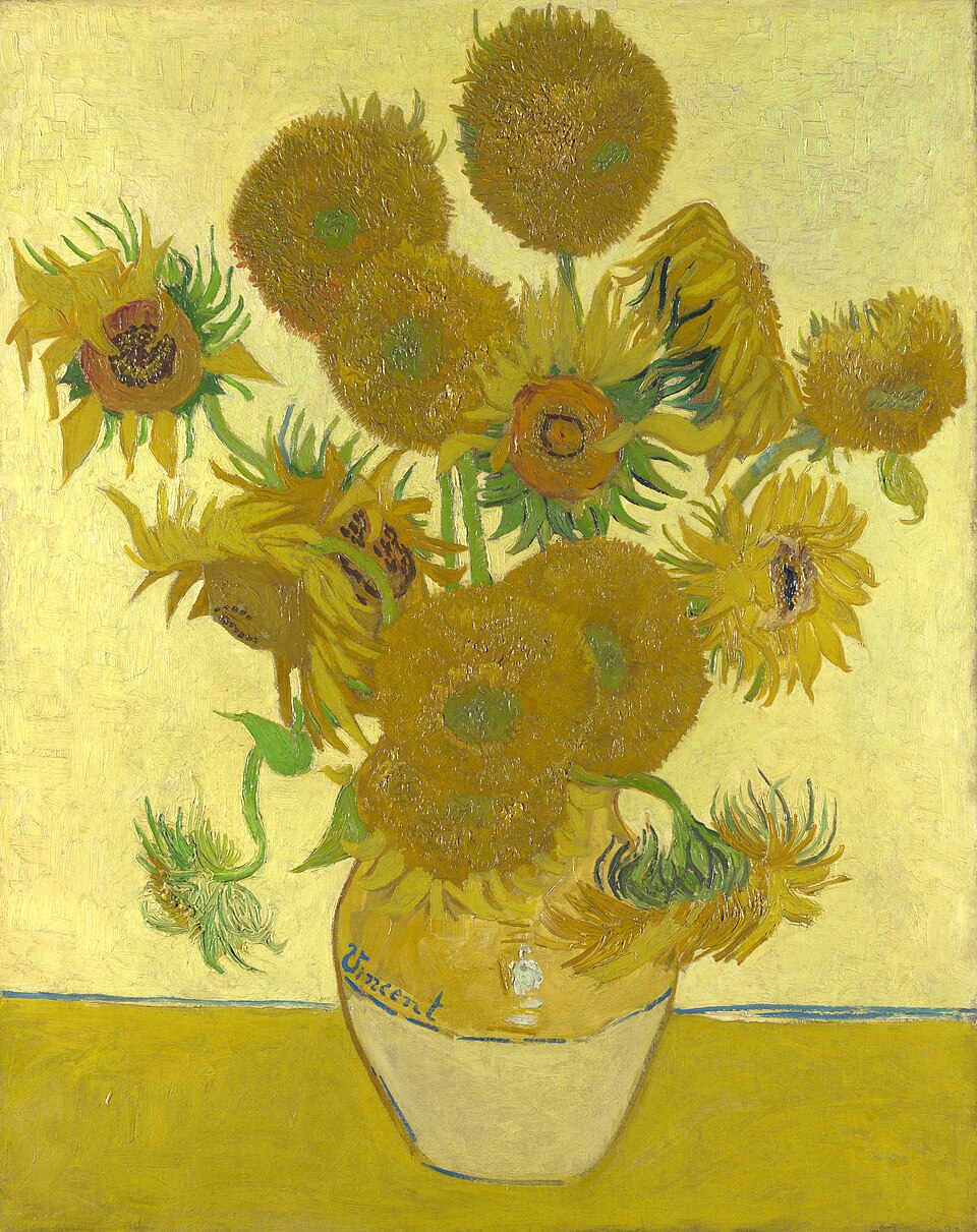 Les Tournesols, Vincent van Gogh
