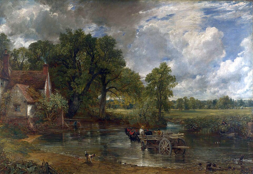 La Charrette de foin, John Constable