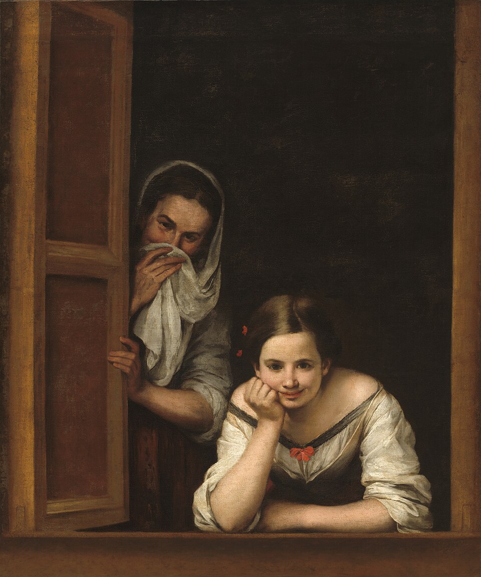 Deux Femmes à la fenêtre, Bartolomé Esteban Murillo