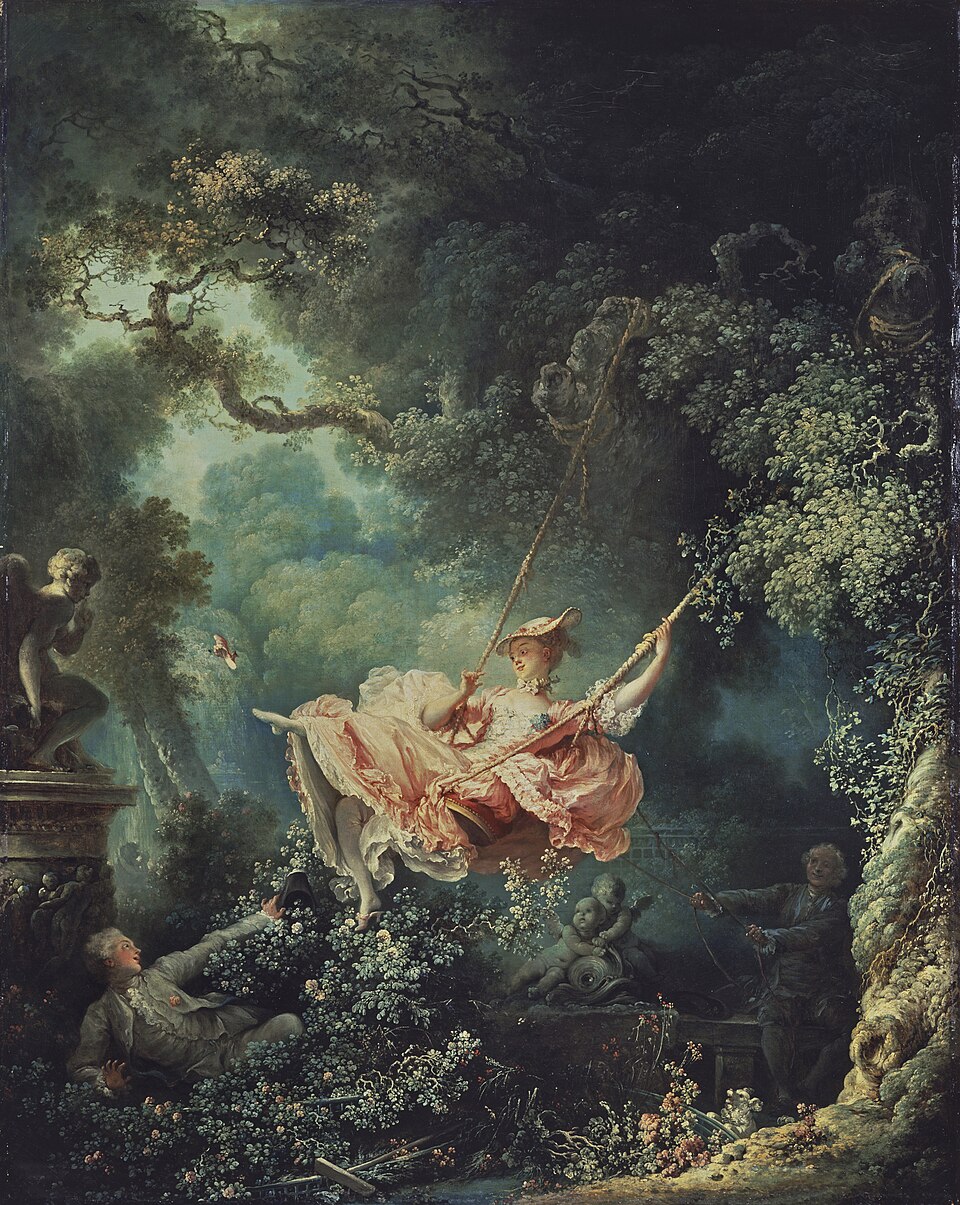 Les Hasards heureux de l'escarpolette, Jean-Honoré Fragonard