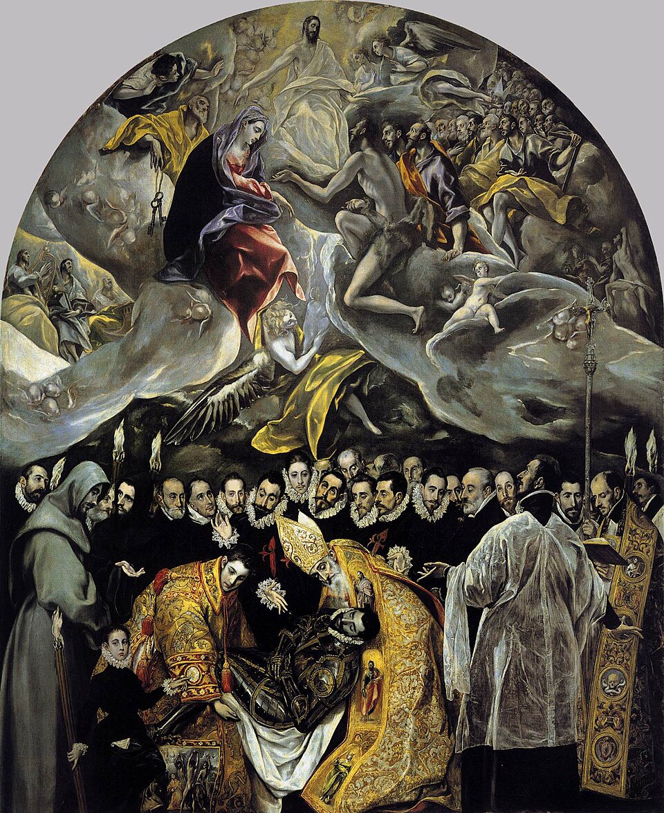 L'Enterrement du comte d'Orgaz, Le Greco
