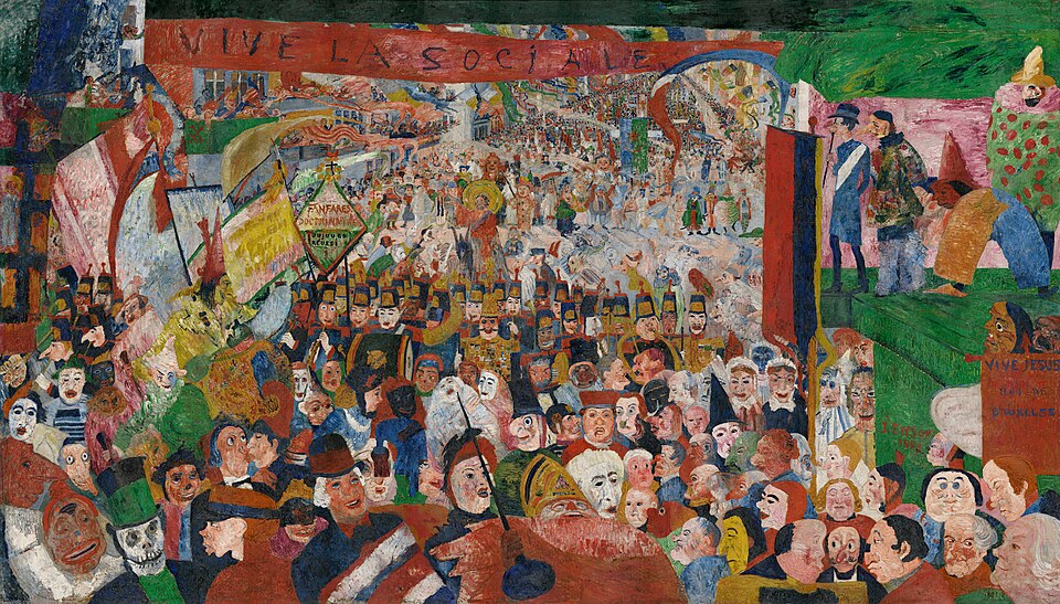 L'Entrée du Christ à Bruxelles, James Ensor