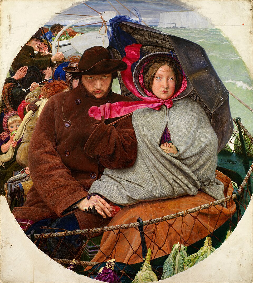 Adieu à l'Angleterre, Ford Madox Brown