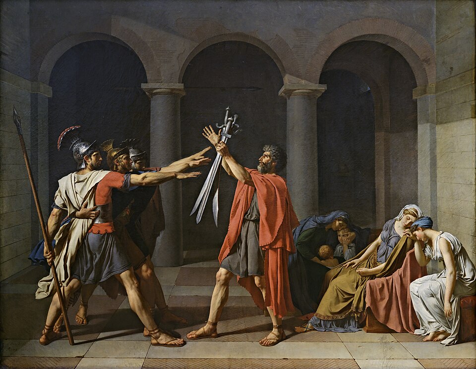 Le Serment des Horaces, Jacques-Louis David