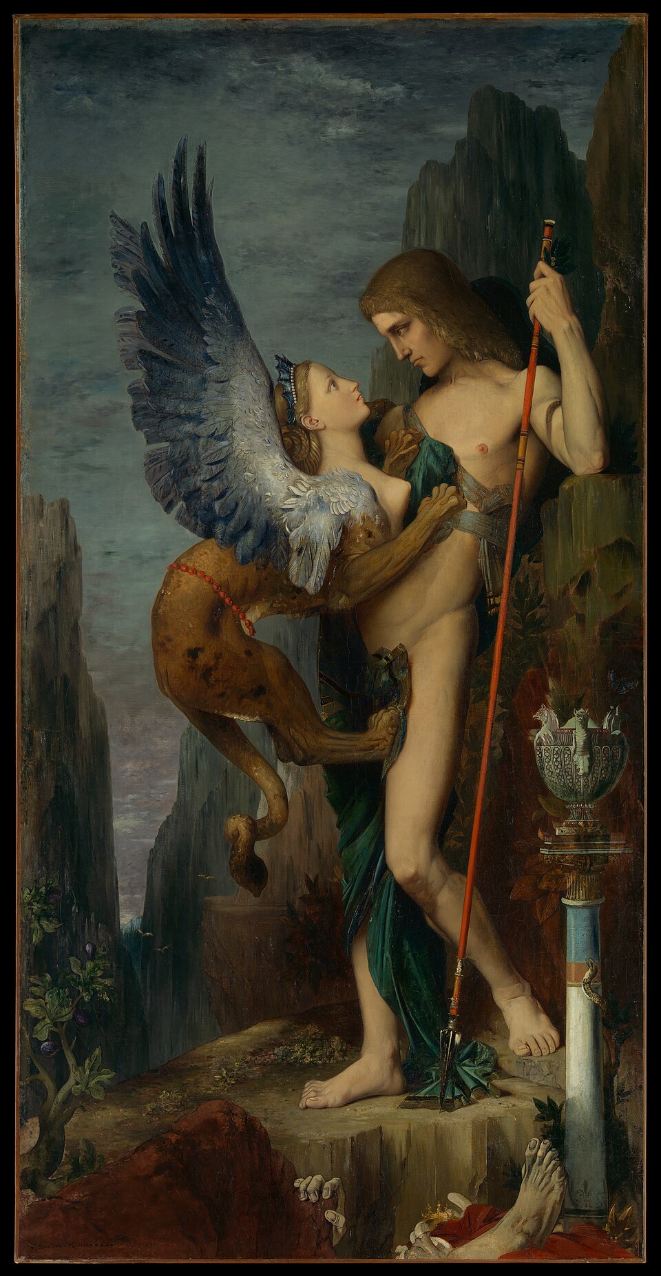 Œdipe et le Sphinx, Gustave Moreau