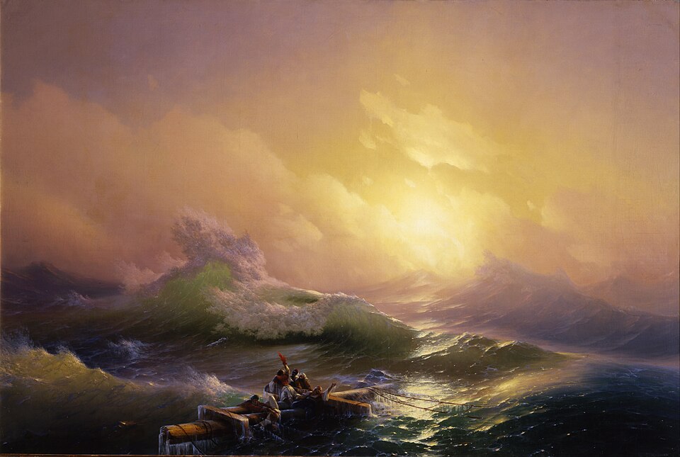 La Neuvième Vague, Ivan Aïvazovski