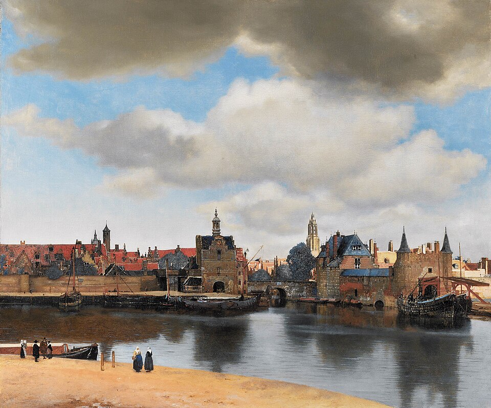 Vue de Delft, Johannes Vermeer