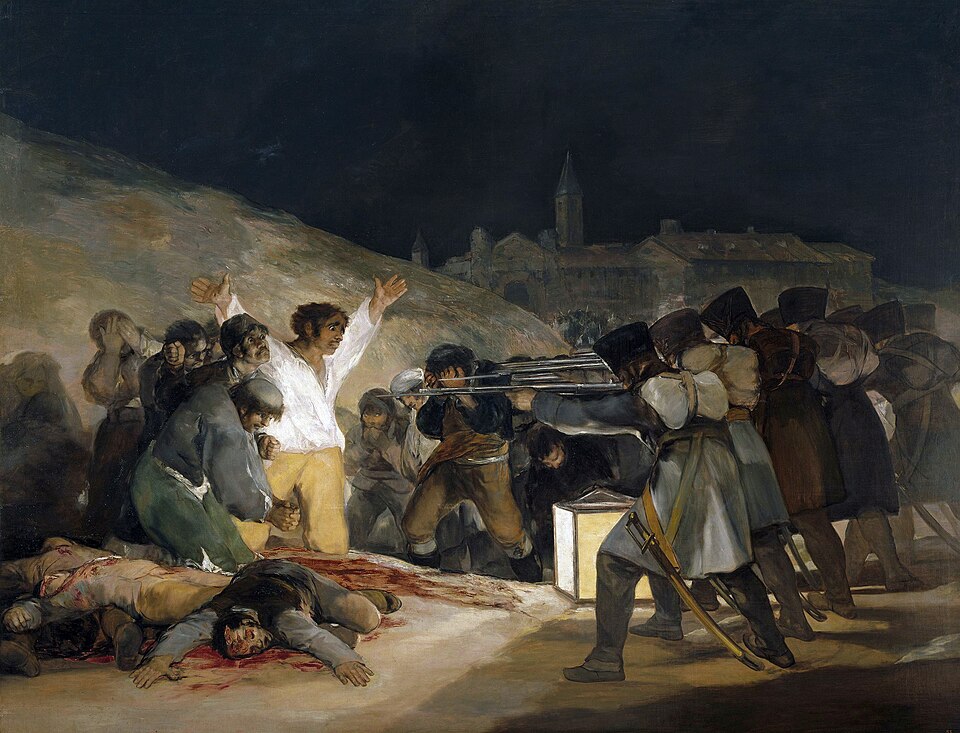 El tres de mayo de 1808 en Madrid, Francisco de Goya