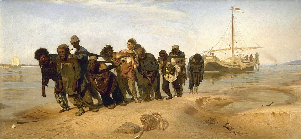 Les Bateliers de la Volga, Ilia Répine