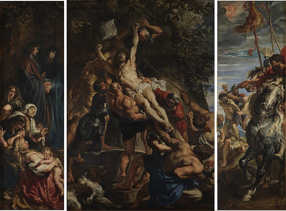 L'Érection de la croix, Pierre Paul Rubens