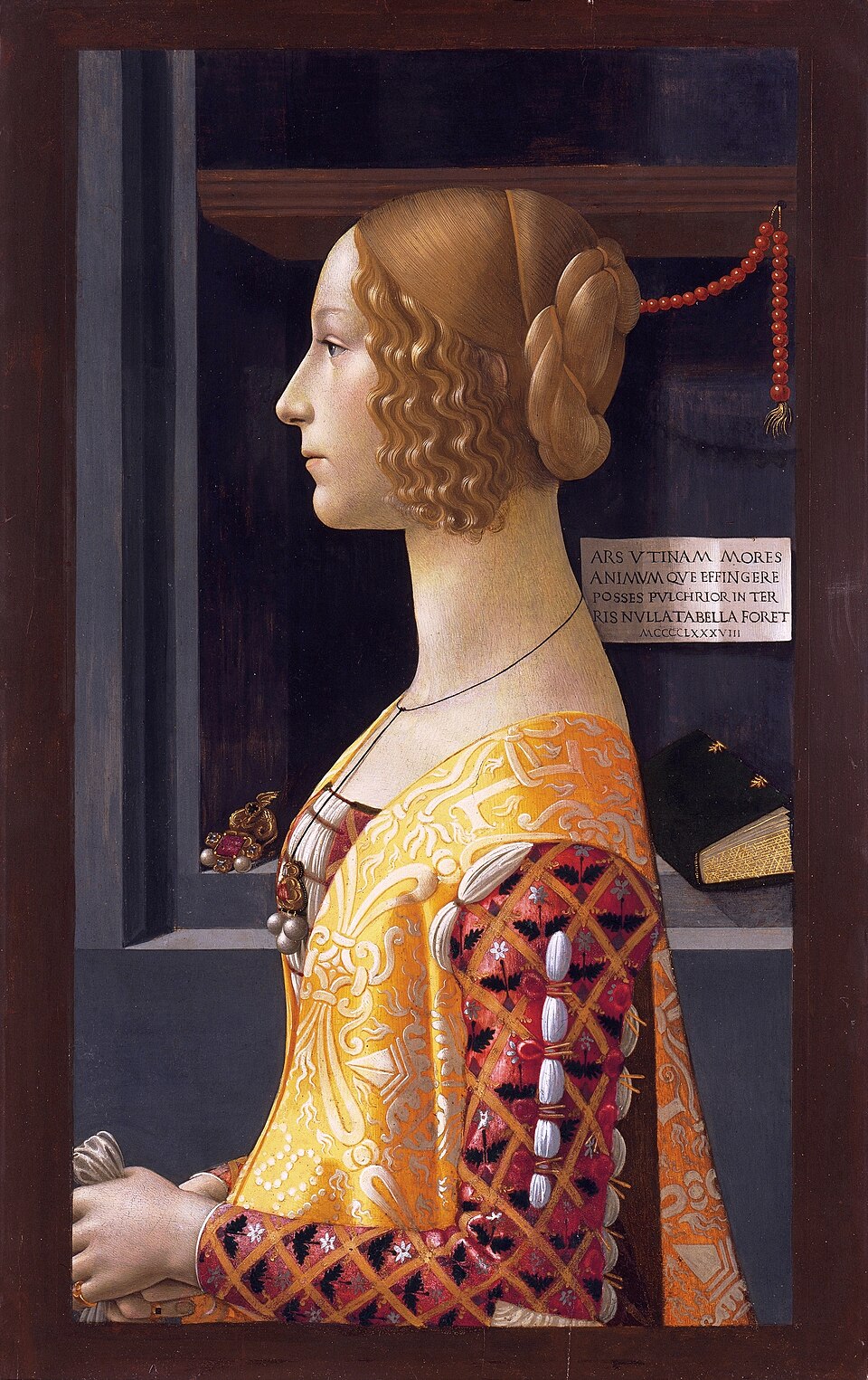 Portrait de Giovanna Tornabuoni, Domenico Ghirlandaio