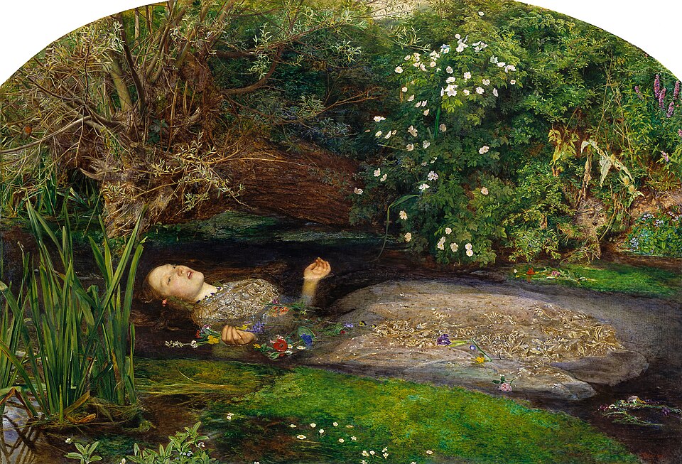 Ophélie, John Everett Millais
