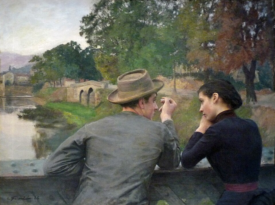 Les Amoureux, Émile Friant