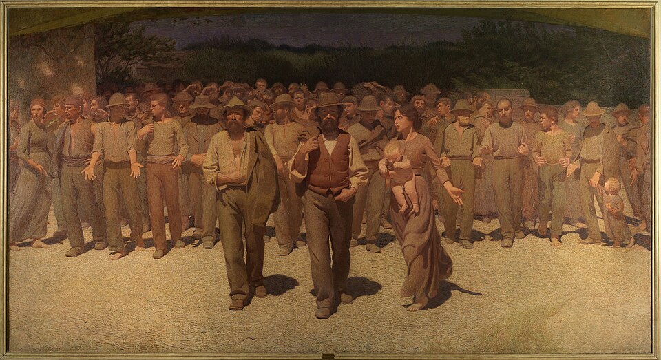 Il quarto stato, Giuseppe Pellizza
