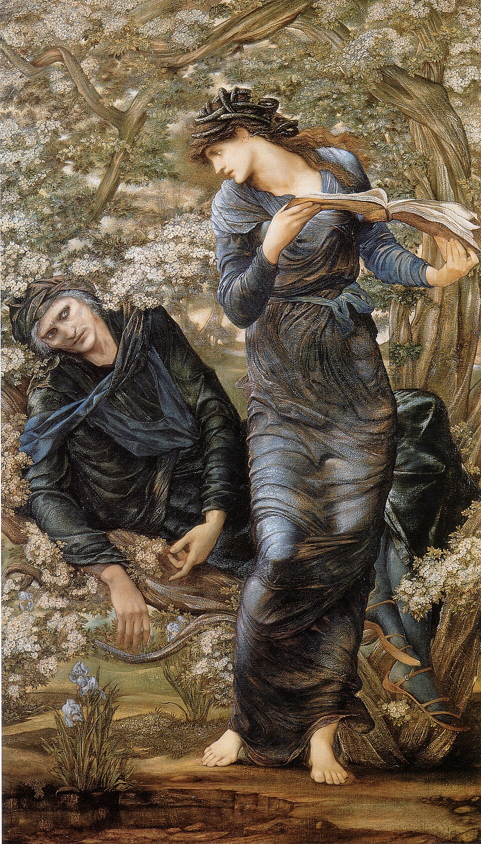 L'Enchantement de Merlin, Edward Burne-Jones