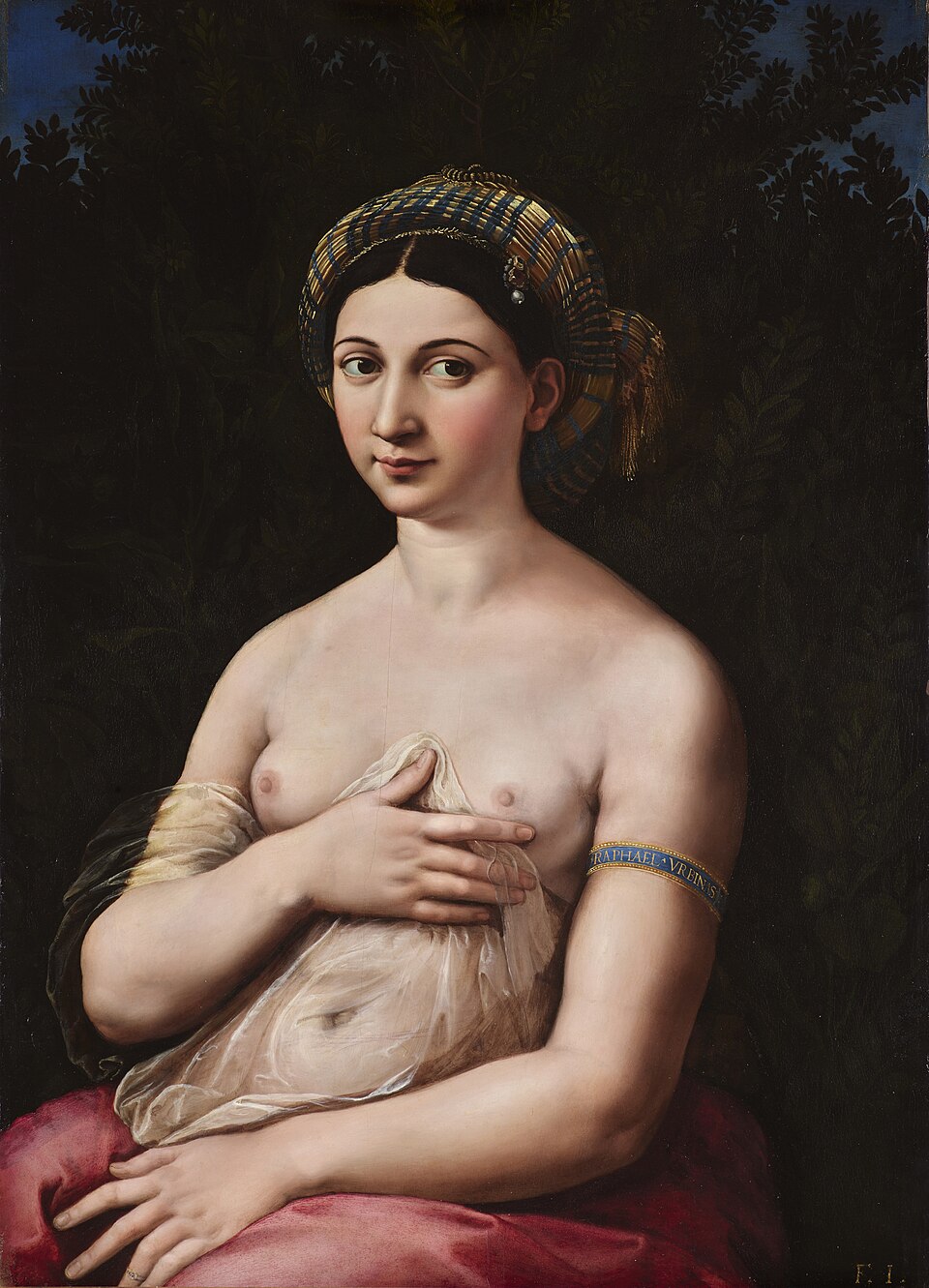 La Fornarina, Raphaël
