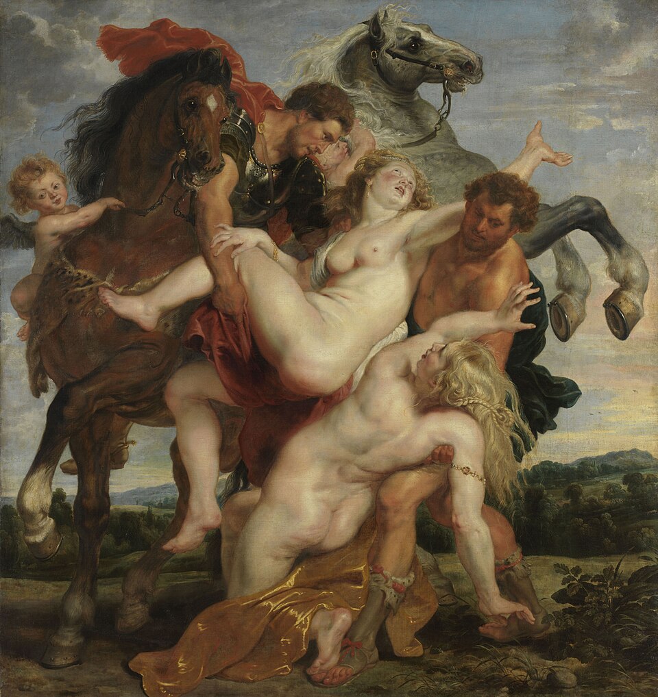 L'Enlèvement des filles de Leucippe, Pierre Paul Rubens