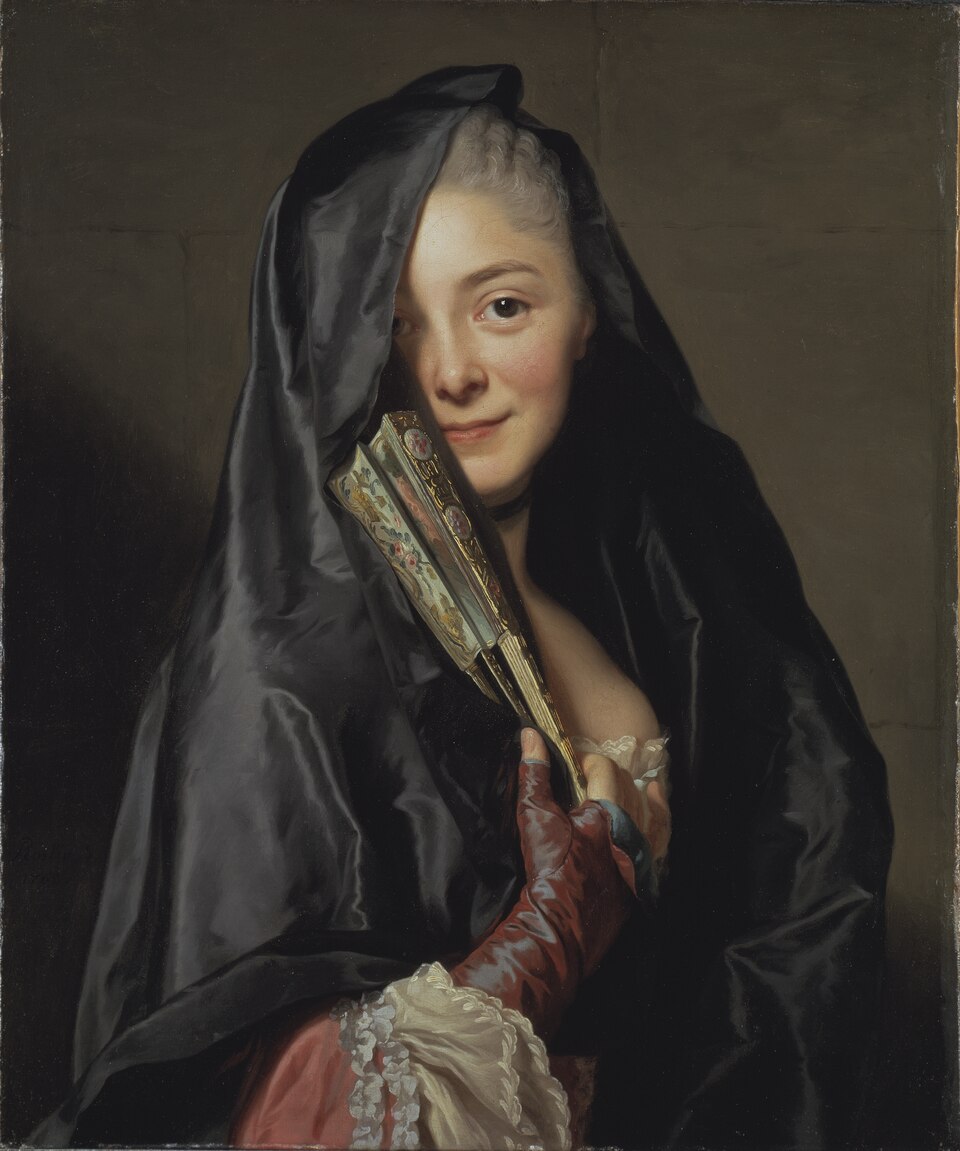 La Dame au voile, Alexandre Roslin