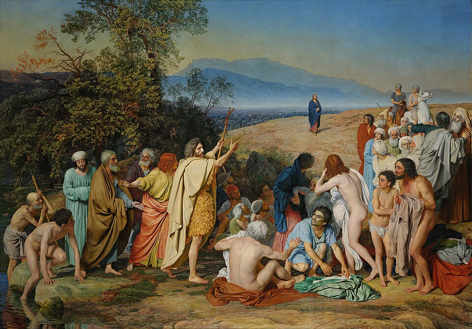 L'Apparition du Christ au peuple, Alexandre Ivanov