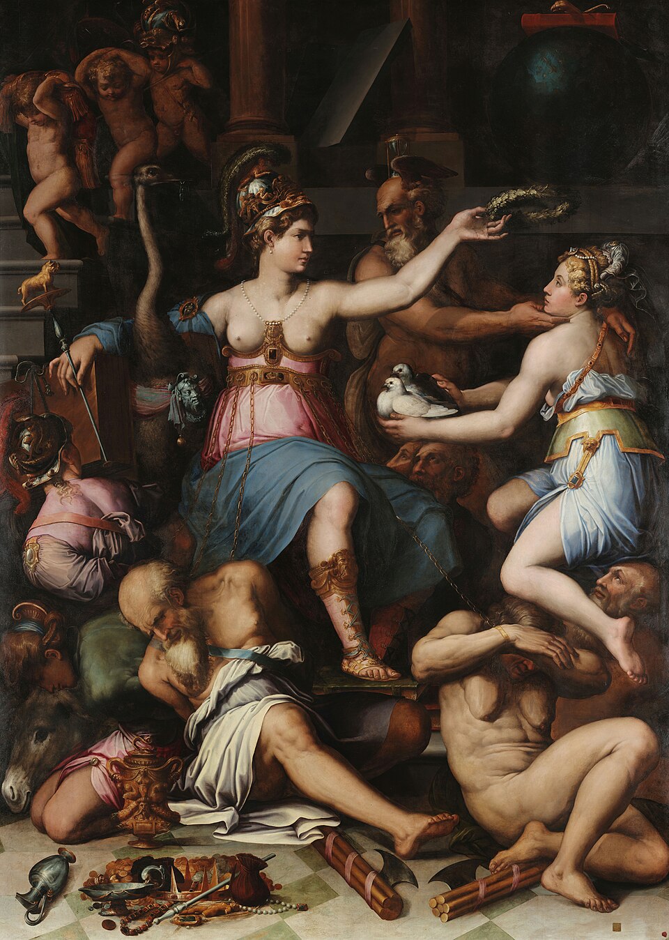 Allégorie de la Justice, Giorgio Vasari