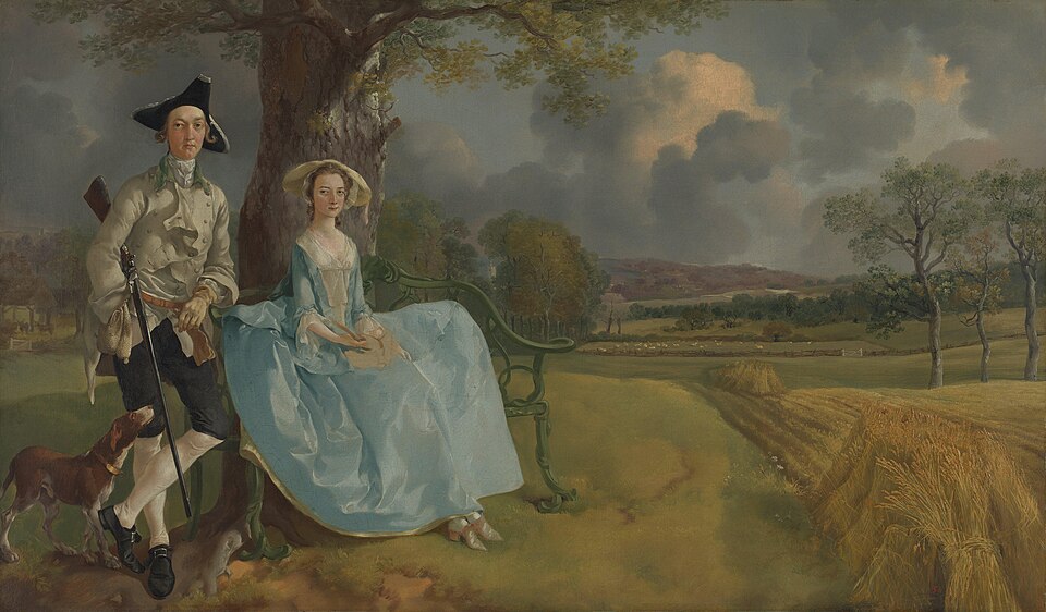 Les Époux Andrews, Thomas Gainsborough