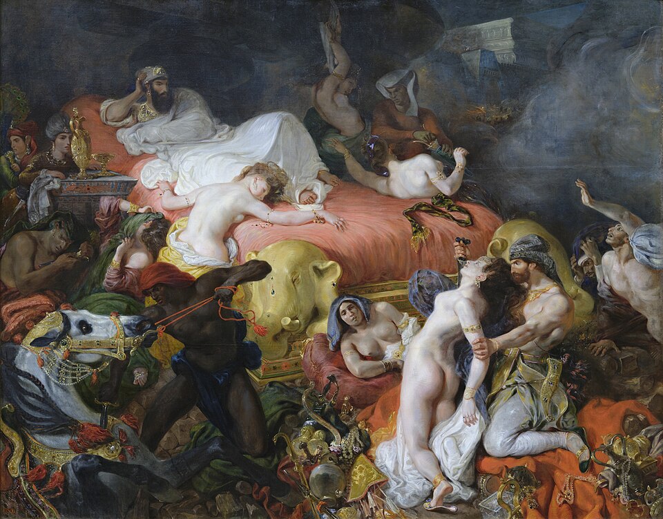 La Mort de Sardanapale, Eugène Delacroix