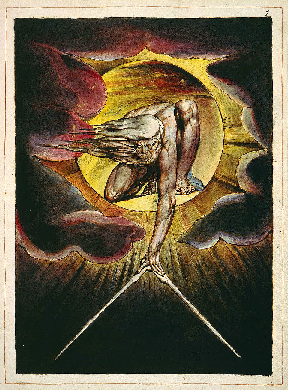 Le Grand Architecte, William Blake