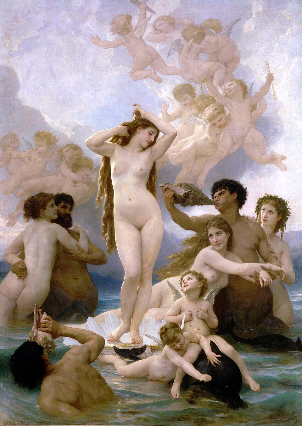 La Naissance de Vénus, William Bouguereau