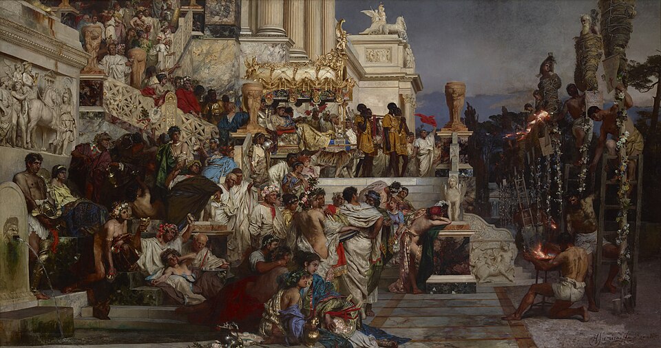 Les Torches de Néron, Henryk Siemiradzki